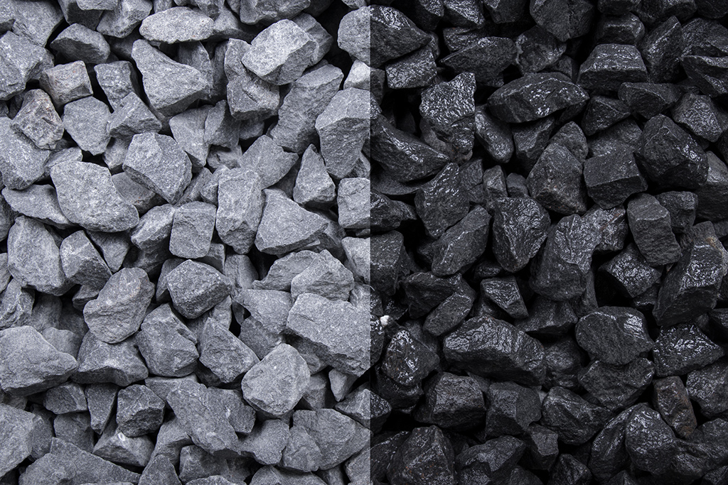 Basalt Splitt anthrazit Basalt Splitt anthrazit