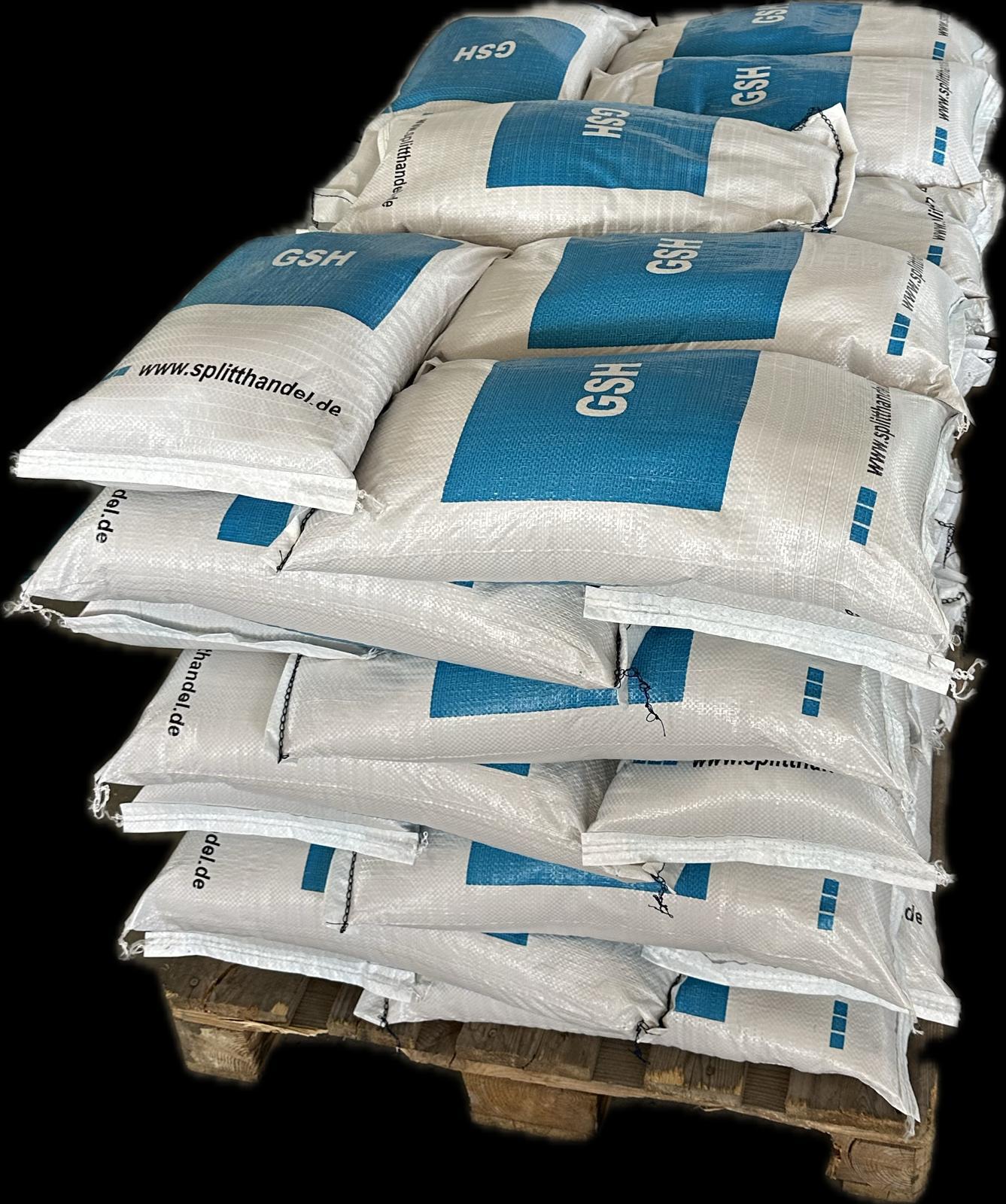 GSH_Sandsaeke_Lager_1 GSH Sandsäcke auf einer Palette